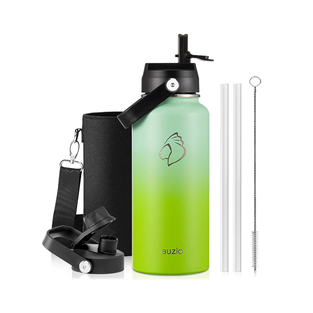 Duet Series Insulated Water Bottles with 2 Lids | 24oz- 128oz - Image 15