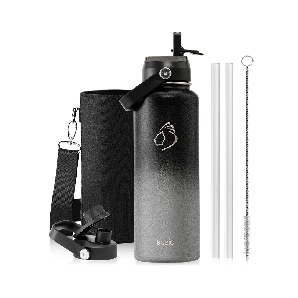 Duet Series Water Bottles with 2 Lids | 40oz - Image 15
