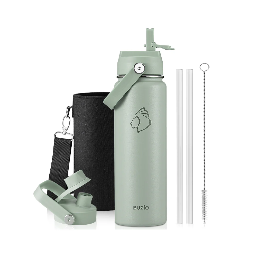 Duet Series Water Bottles with 2 Lids | 24oz - Image 18