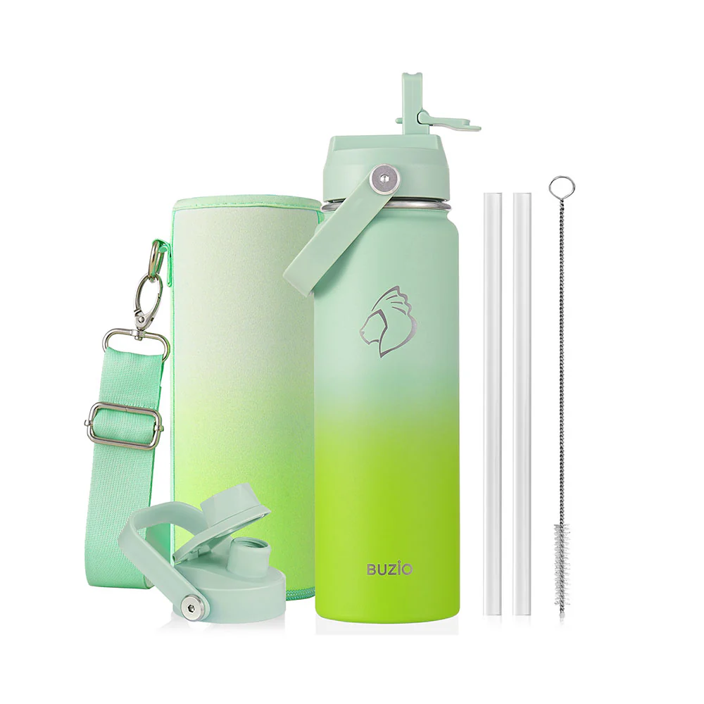 Duet Series Water Bottles with 2 Lids | 24oz - Image 22
