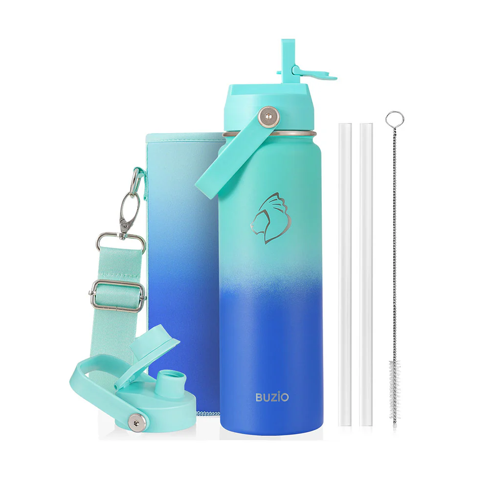 Duet Series Water Bottles with 2 Lids | 24oz - Image 24