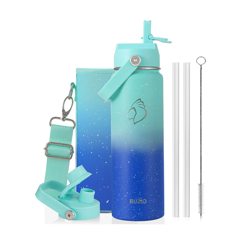 Duet Series Water Bottles with 2 Lids | 24oz - Image 32