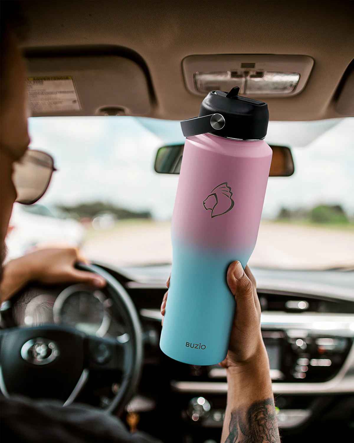 Trophy Series Water Bottle for Car | 32oz - Image 6