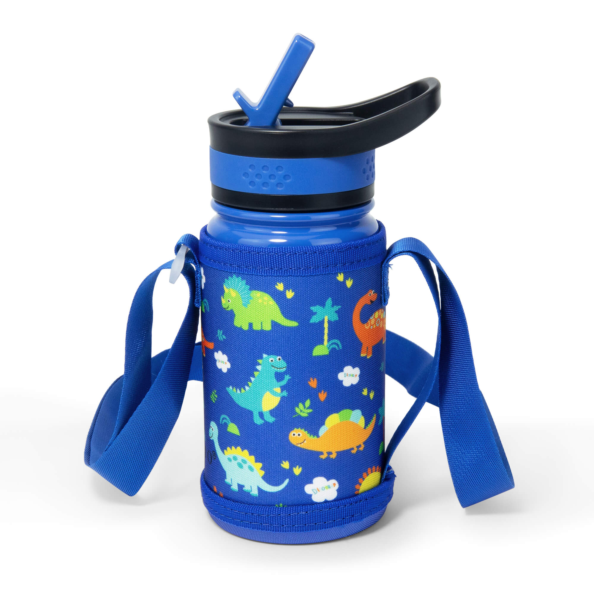 Insulated Water Bottle with Straw Lid for Kids | 14oz - Image 25