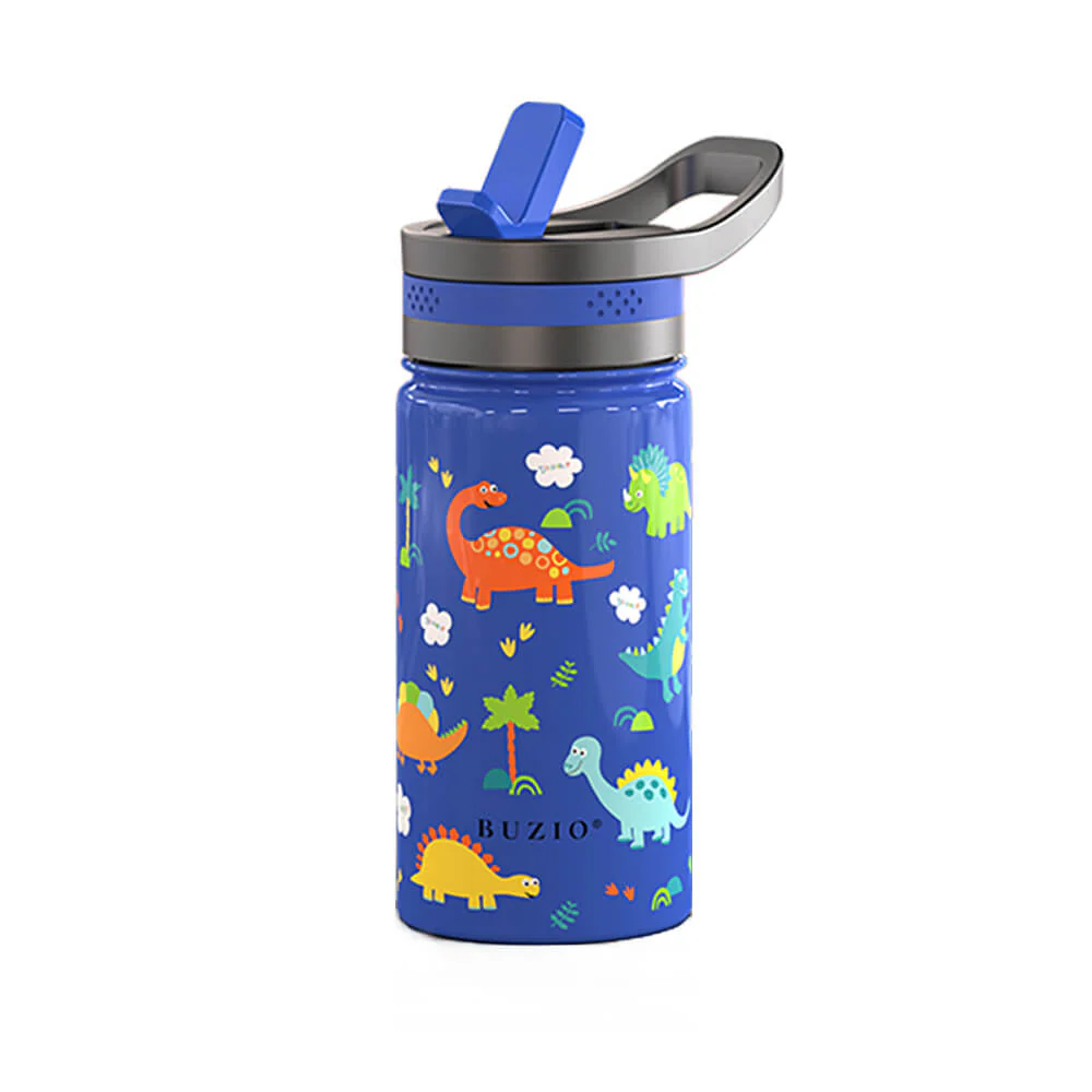 Insulated Water Bottle with Straw Lid for Kids | 14oz - Image 6