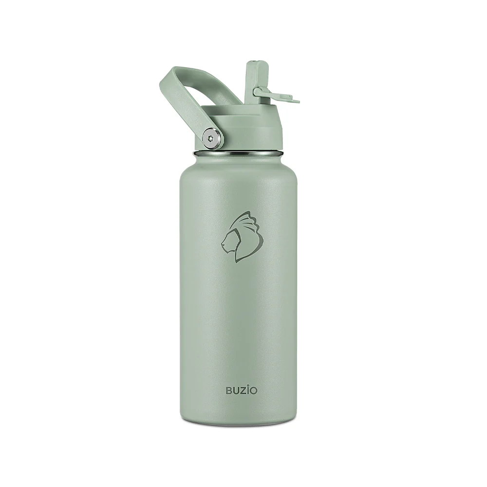 Insulated Water Bottles with 2 Lids | 32oz - Image 13