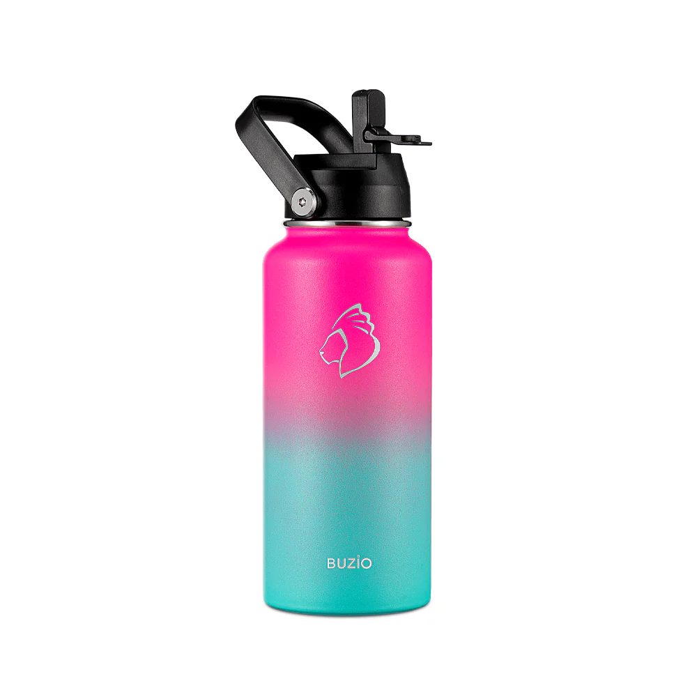 Insulated Water Bottles with 2 Lids | 32oz - Image 22