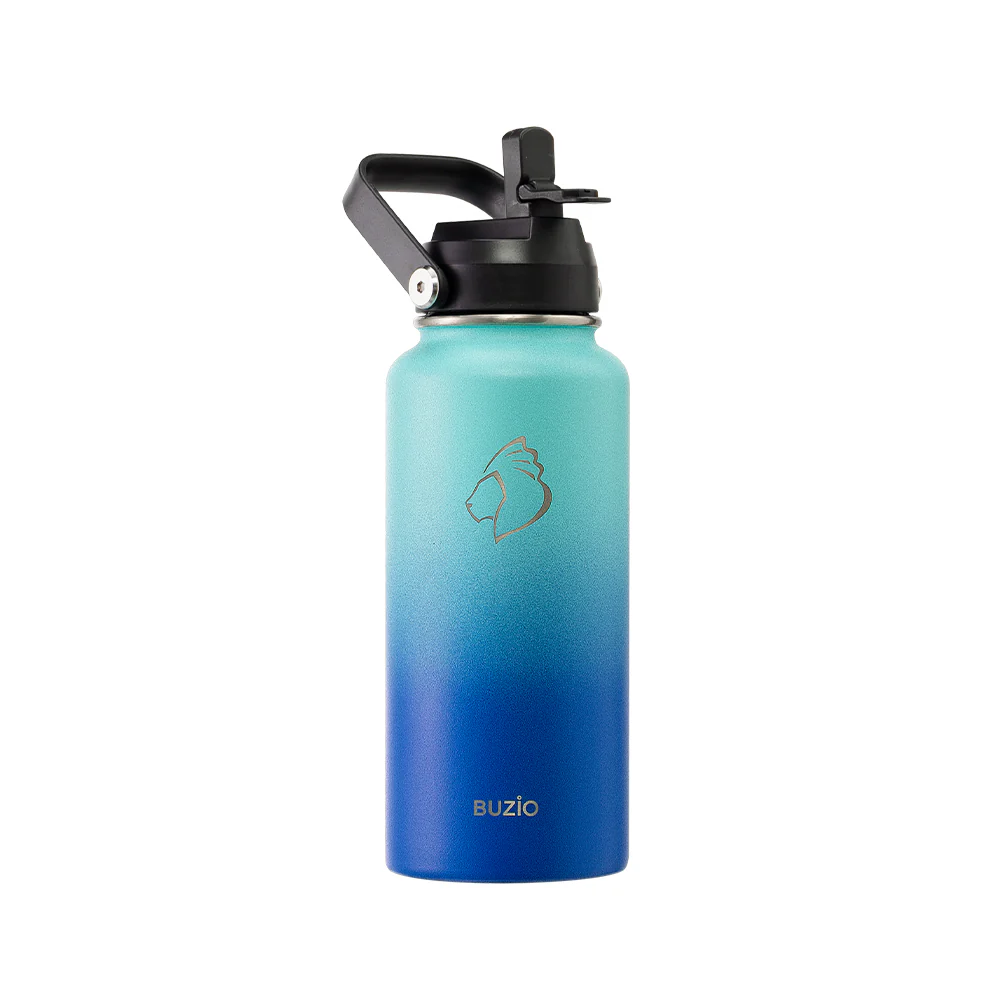 Insulated Water Bottles with 2 Lids | 32oz - Image 25