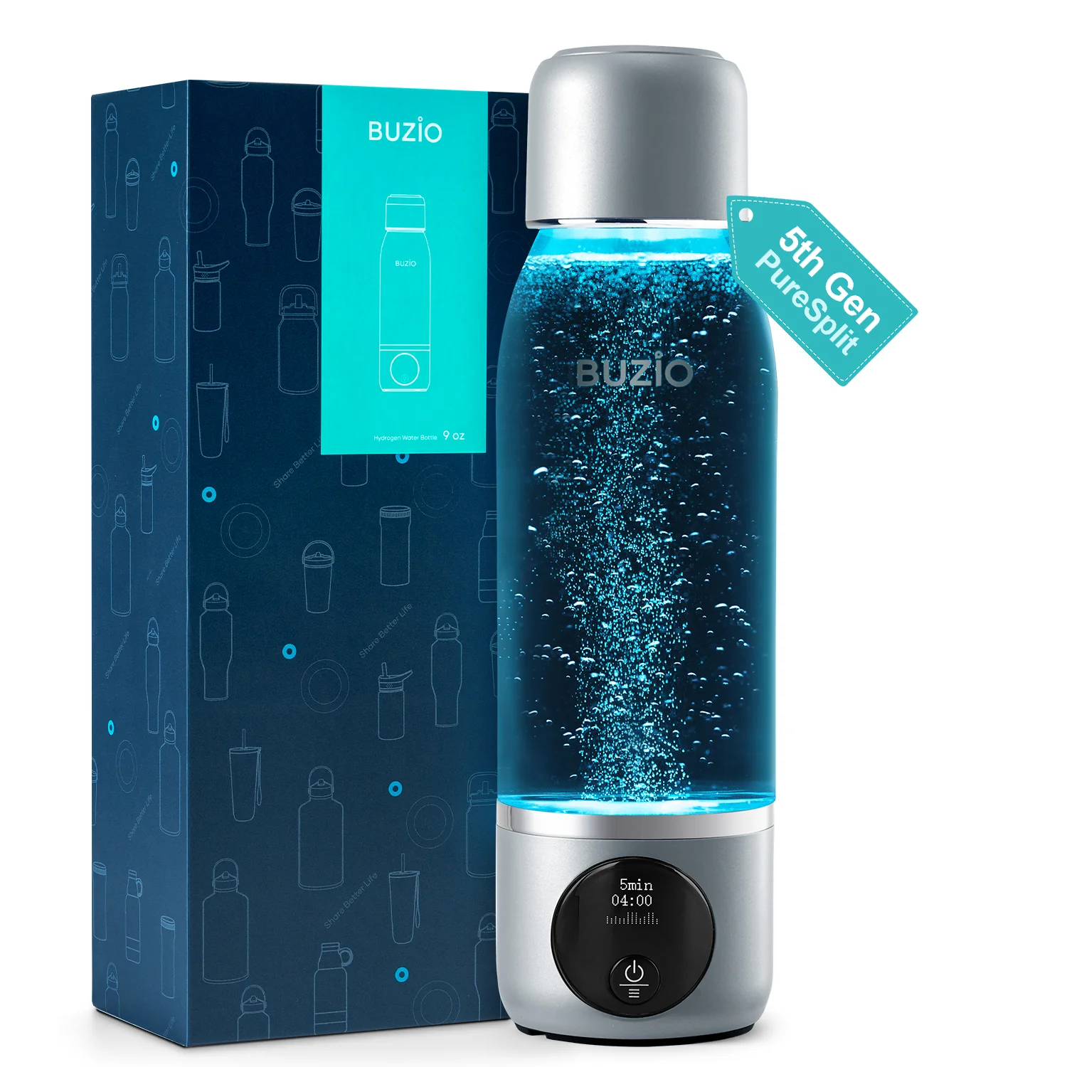 Portable Rechargeable Hydrogen Water Bottle Generator - Image 14