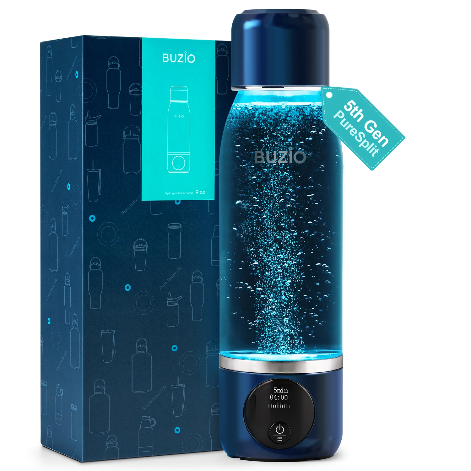 Portable Rechargeable Hydrogen Water Bottle Generator - Image 6