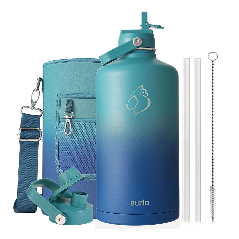 Duet Series Gallon Bottle with 2 Lids | 128oz - Image 14
