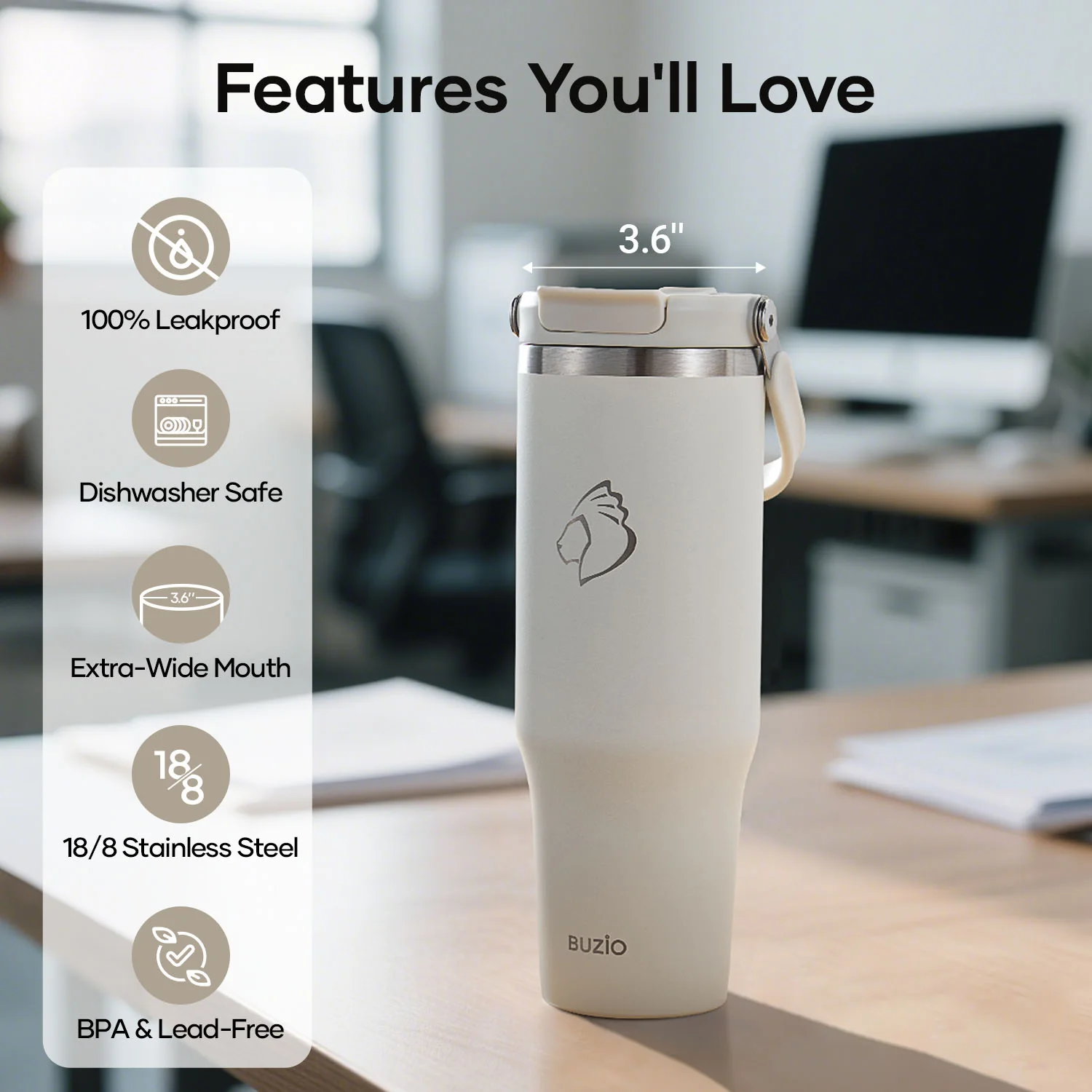 Swing Series Insulated Tumbler | 32oz - 40oz - Image 4