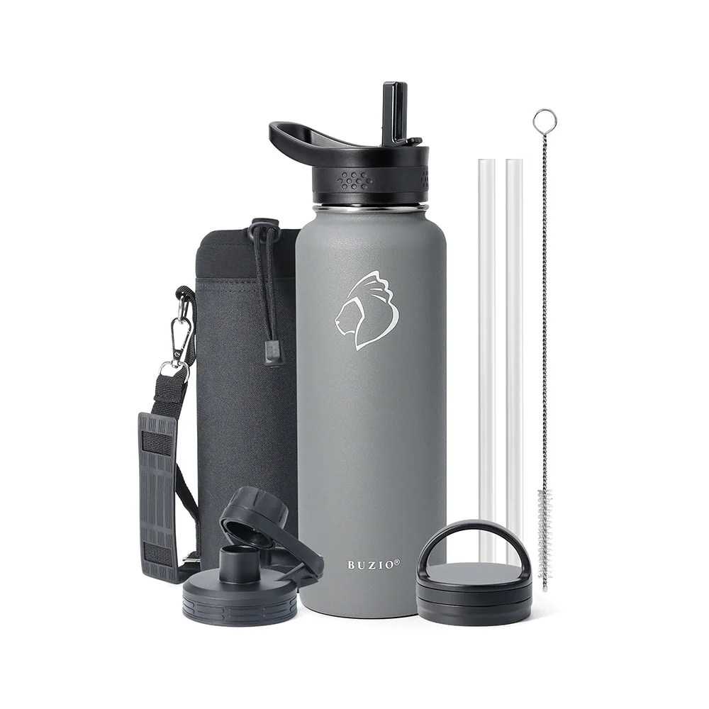 Trio Series Insulated Water Bottle with 3 Lids | 32oz - 64oz - Image 16