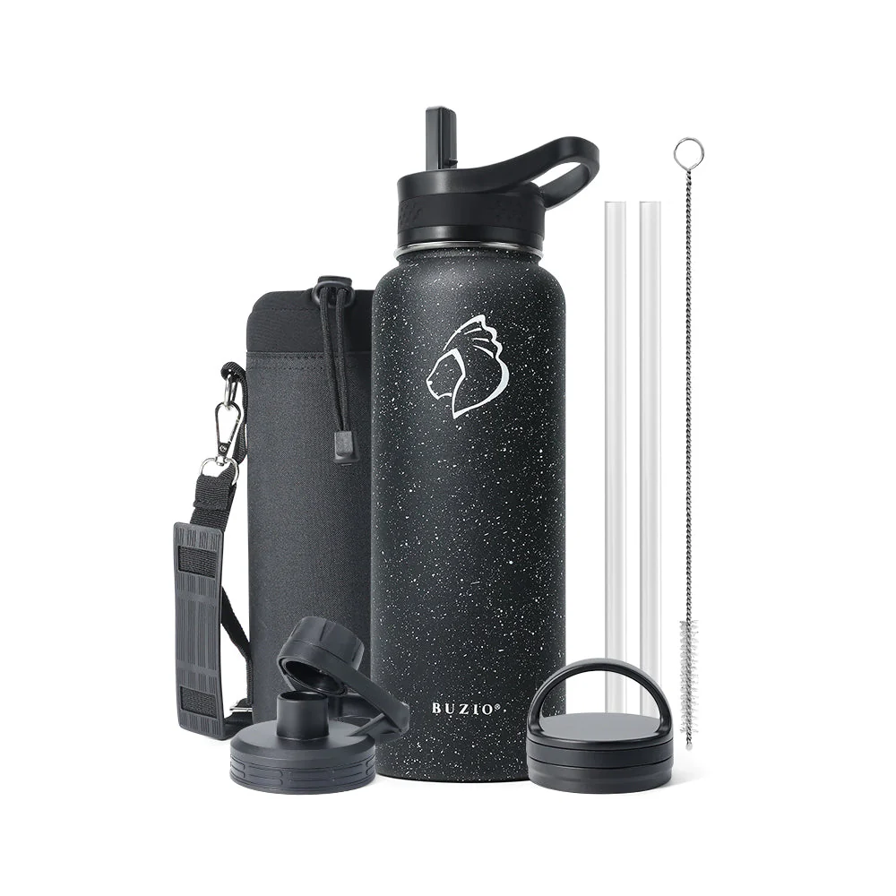 Trio Series Insulated Water Bottle with 3 Lids | 32oz - 64oz - Image 24